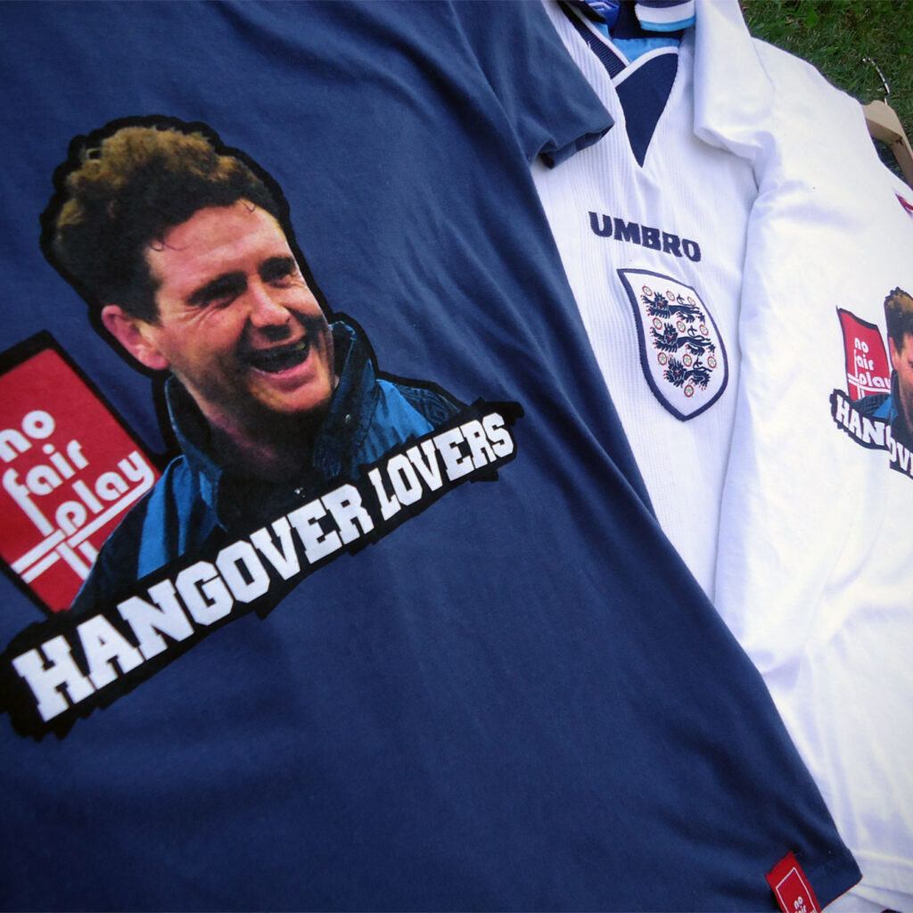 Gazza Gascoigne England Shirt